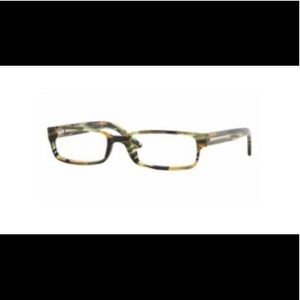 Versace green striped frames